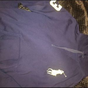 Polo hoodie Big Pony Logo